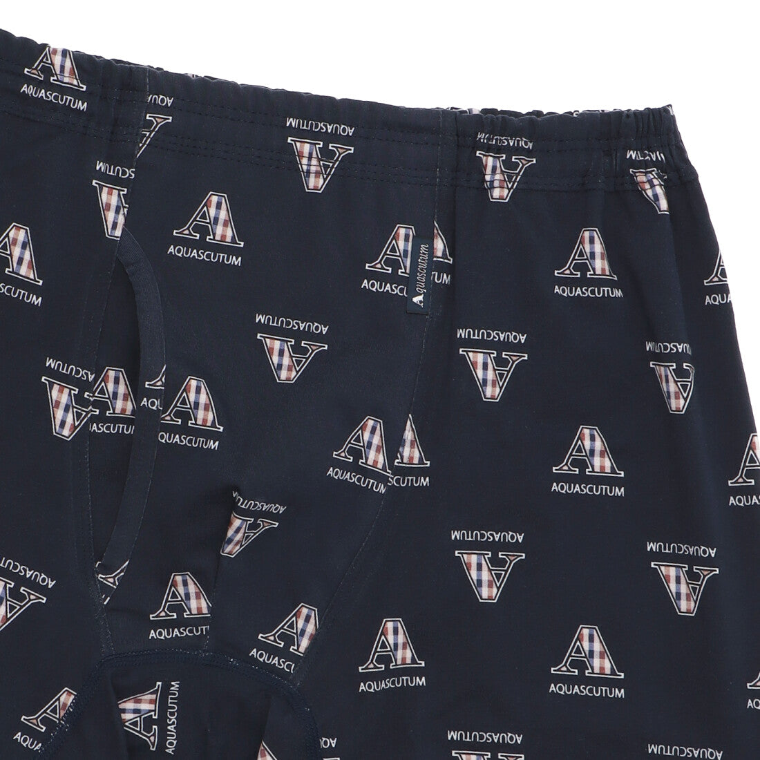 アクアスキュータム Aquascutum AQボクサー/25S/2ホンゴム/Aチェック 【返品不可商品】 （ネイビー） ネイビー
