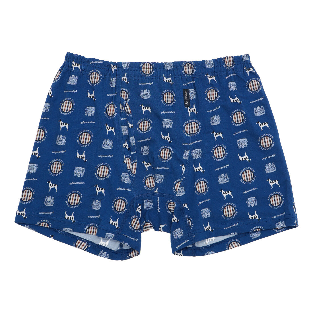 アクアスキュータム Aquascutum AQボクサー/25S/2ホンゴム/AQドッグ 【返品不可商品】 （ブルー） ブルー