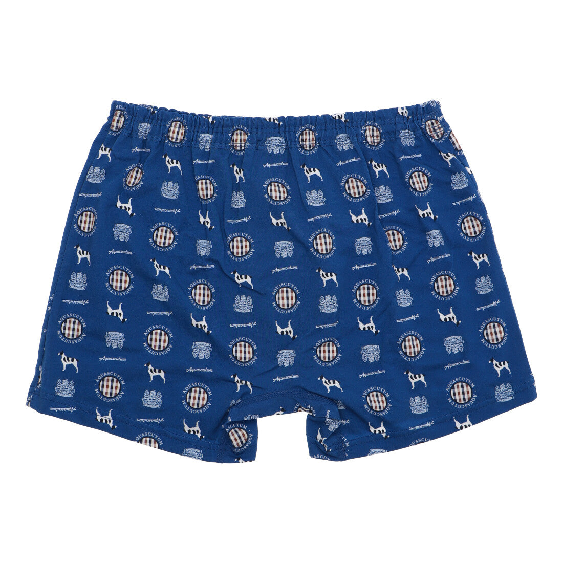 アクアスキュータム Aquascutum AQボクサー/25S/2ホンゴム/AQドッグ 【返品不可商品】 （ブルー） ブルー