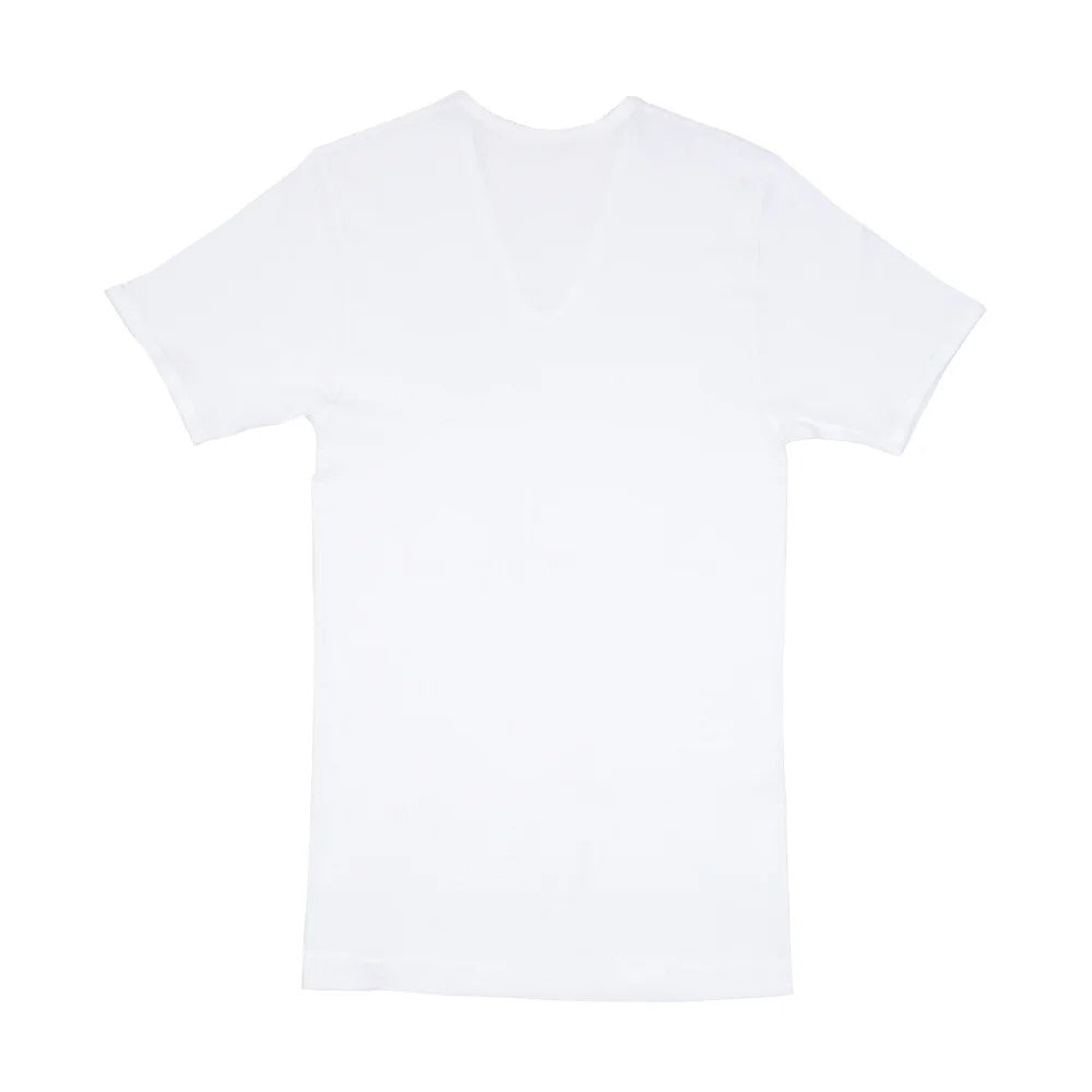 アクアスキュータム Aquascutum AQ半袖U首/強撚 （ホワイト） ホワイト