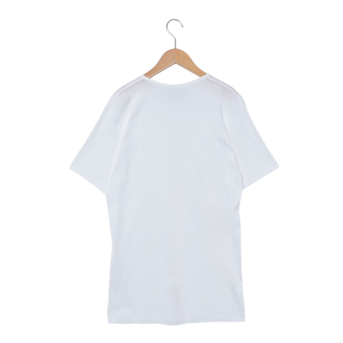 アクアスキュータム Aquascutum AQ半袖U首/スーピマ （ホワイト） ホワイト
