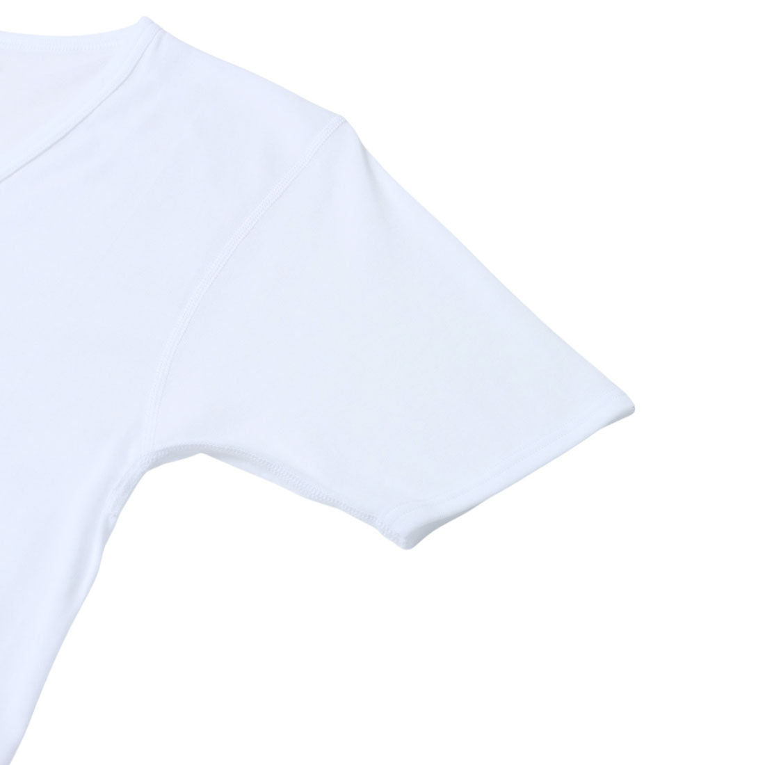 アクアスキュータム Aquascutum AQ半袖U首/強撚 （ホワイト） ホワイト