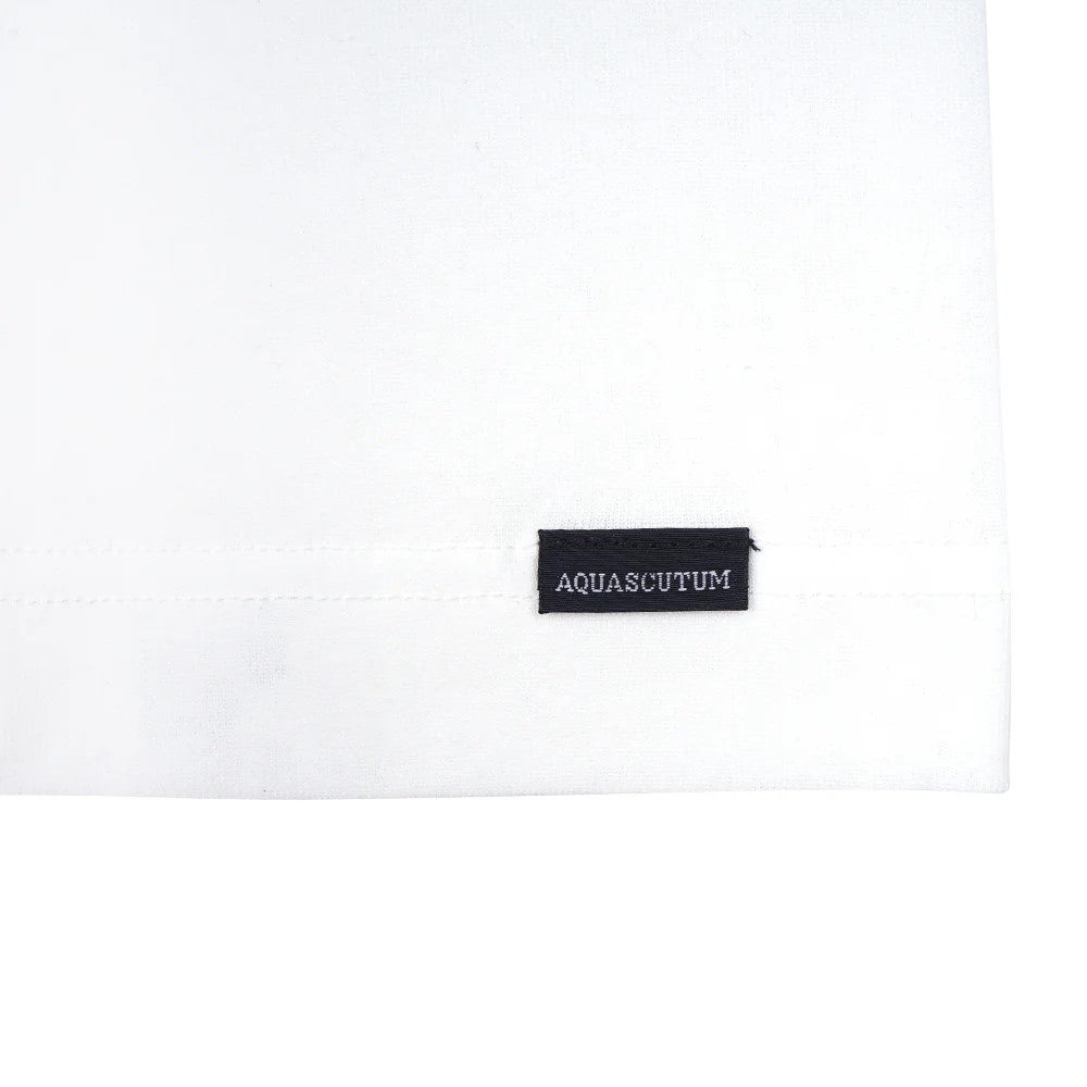 アクアスキュータム Aquascutum AQランニング/強撚 （ホワイト） ホワイト