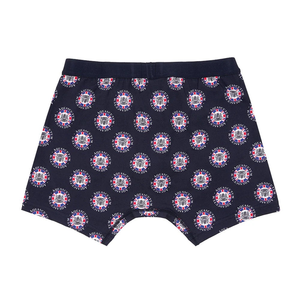 アクアスキュータム Aquascutum NEWAQボクサー/25S/サークルフラッグ 【返品不可商品】 （ネイビー） ネイビー