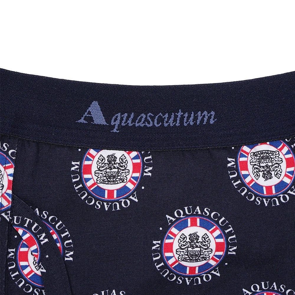 アクアスキュータム Aquascutum NEWAQボクサー/25S/サークルフラッグ 【返品不可商品】 （ネイビー） ネイビー