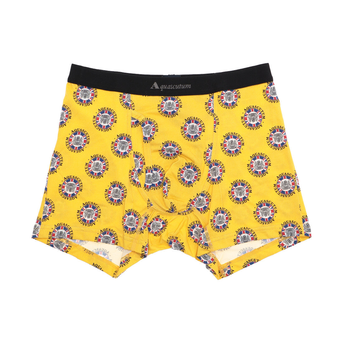 アクアスキュータム Aquascutum NEWAQボクサー/25S/サークルフラッグ 【返品不可商品】 （イエロー） イエロー