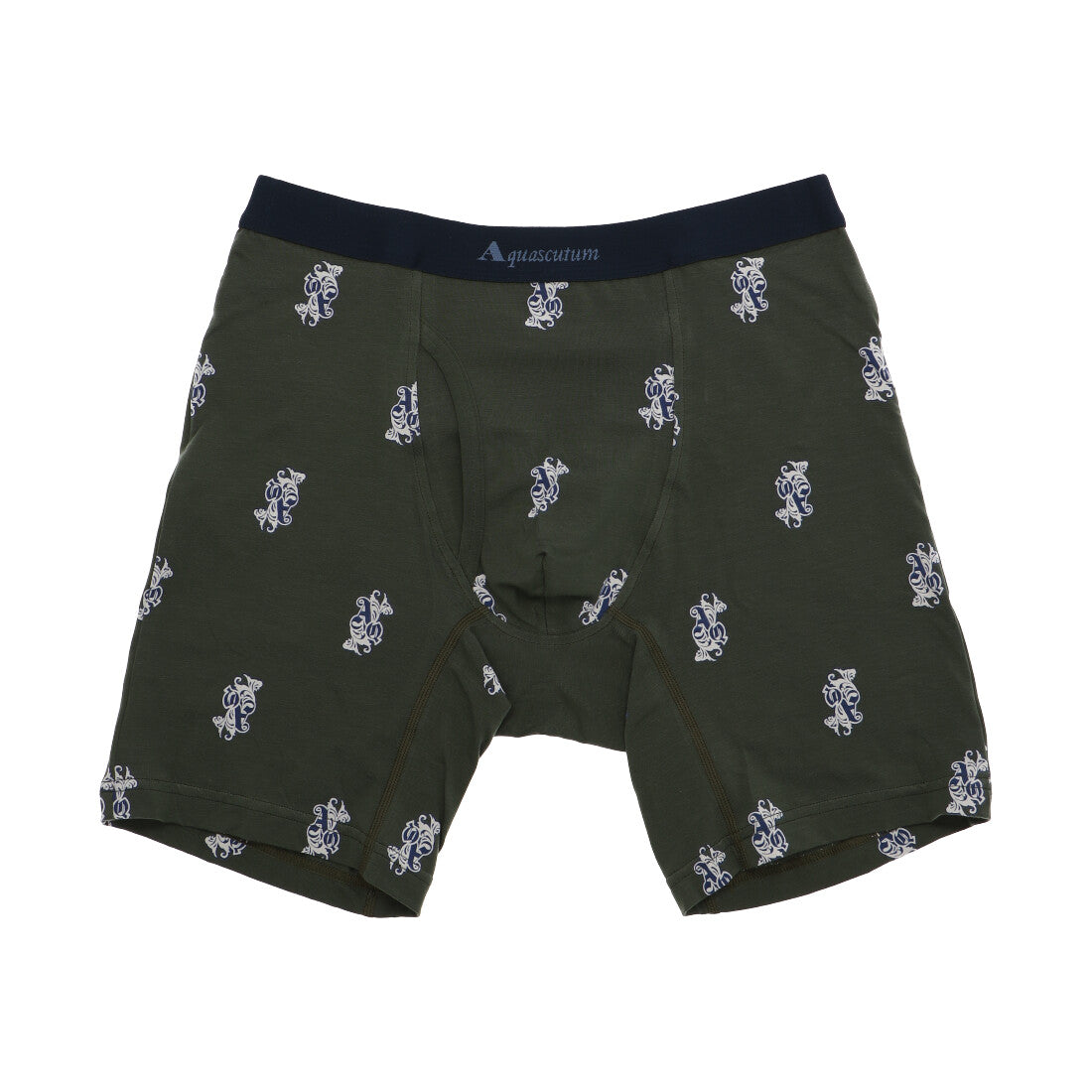 アクアスキュータム Aquascutum NEWAQロングボクサー/25S/デコロゴ 【返品不可商品】 （グリーン） グリーン