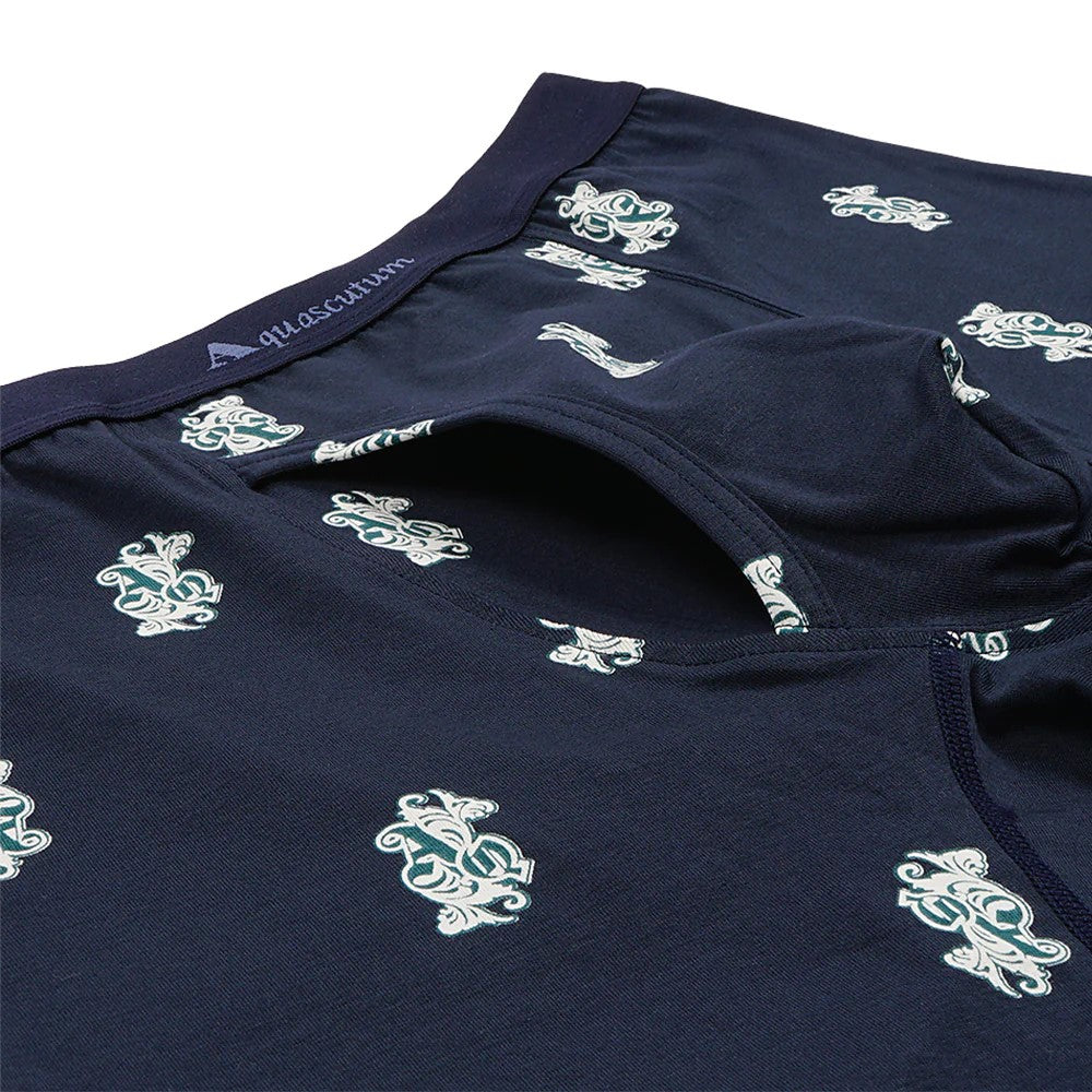 アクアスキュータム Aquascutum NEWAQロングボクサー/25S/デコロゴ 【返品不可商品】 （グリーン） グリーン