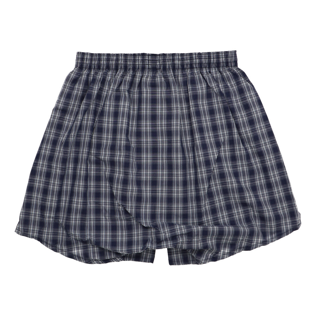 アクアスキュータム Aquascutum AQトランクス/25S-チェックG-裏打ちゴム 【返品不可商品】 （ブルー） ブルー