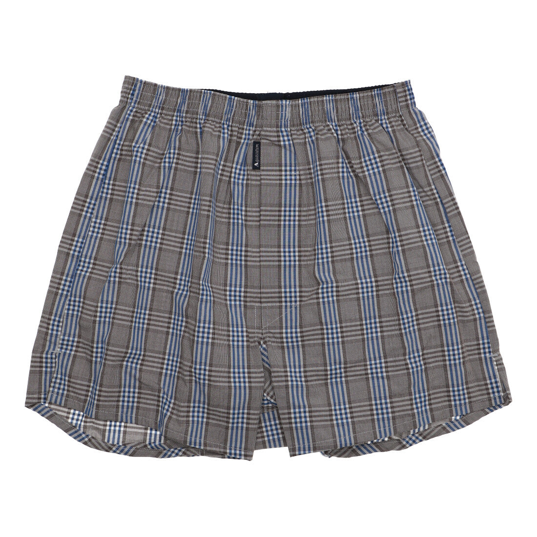 アクアスキュータム Aquascutum AQトランクス/25S-チェックF-裏打ちゴム 【返品不可商品】 （ブラウン） ブラウン
