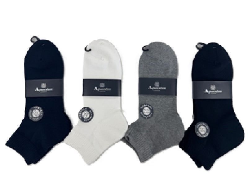 アクアスキュータム Aquascutum AQリッチェル無地ショート （ブラック） ブラック