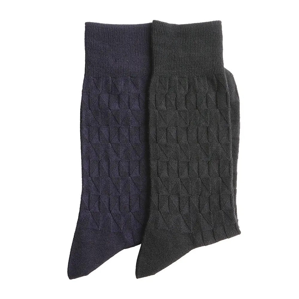 アクアスキュータム Aquascutum AQウールミックスキカリンクス （ネイビー） ネイビー