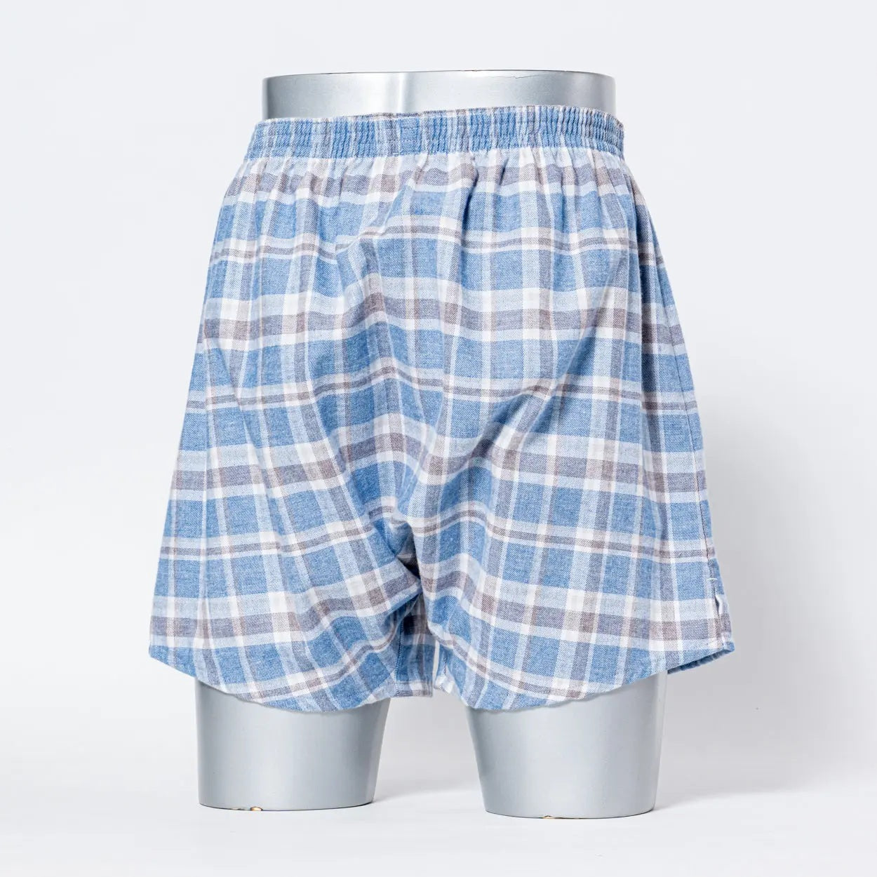 アクアスキュータム Aquascutum AQ裏打トランクス/25FW/太番ビエラチェック 【返品不可商品】 （ネイビー） ネイビー