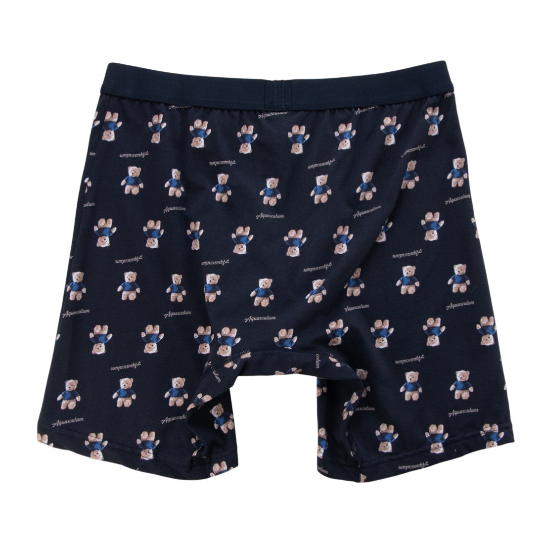 アクアスキュータム Aquascutum NEWAQロングボクサー/テディベア 【返品不可商品】 （ネイビー） ネイビー