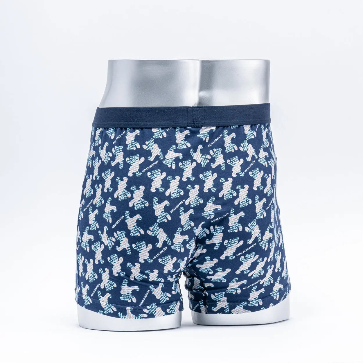 アクアスキュータム Aquascutum NEWAQボクサー/26SS/シルエットベア 【返品不可商品】 （ネイビー） ネイビー