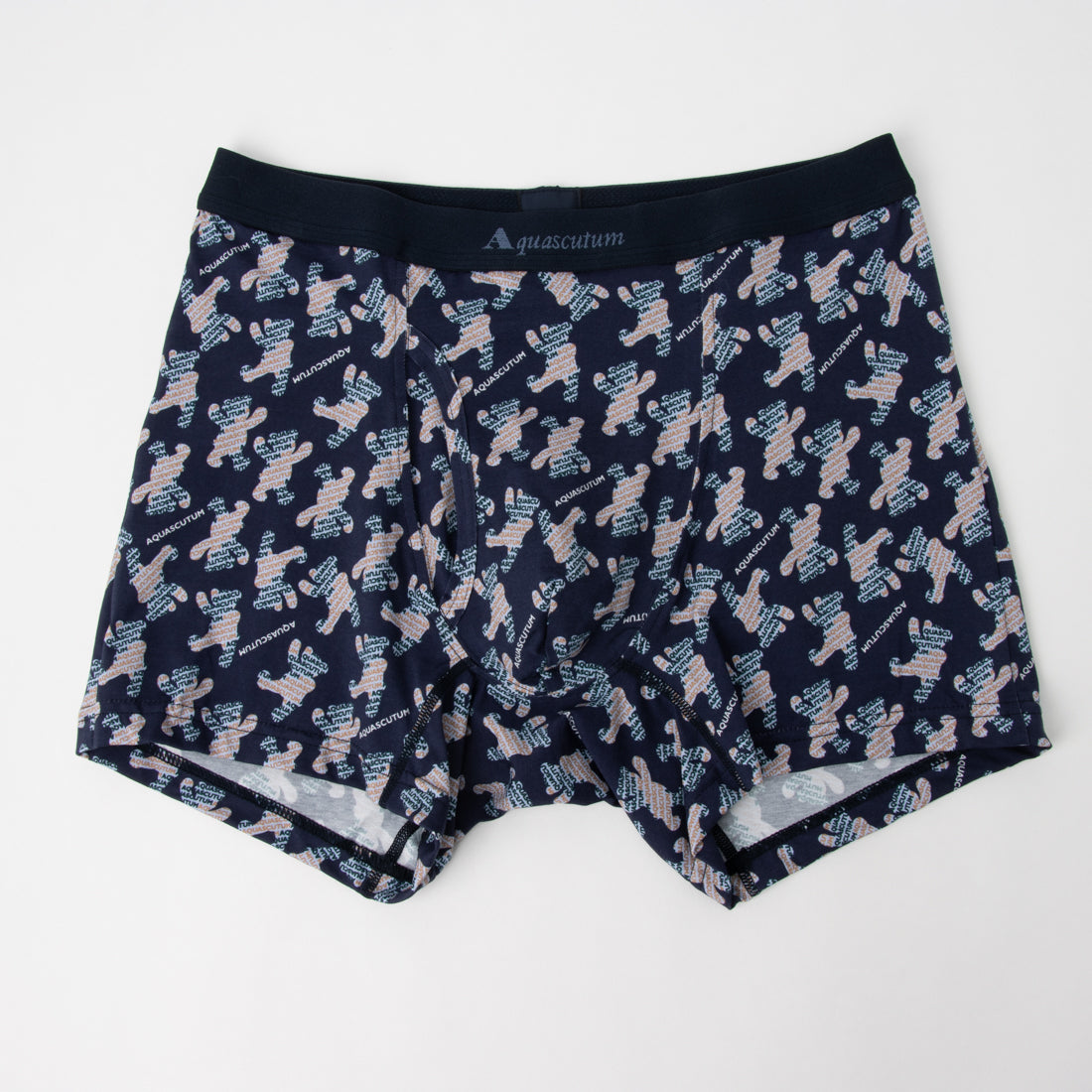 アクアスキュータム Aquascutum NEWAQボクサー/26SS/シルエットベア 【返品不可商品】 （ネイビー） ネイビー