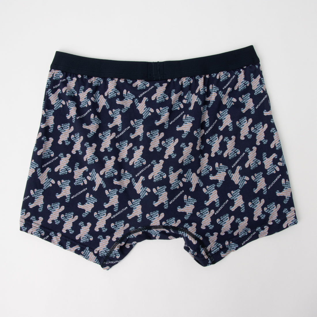 アクアスキュータム Aquascutum NEWAQボクサー/26SS/シルエットベア 【返品不可商品】 （ネイビー） ネイビー