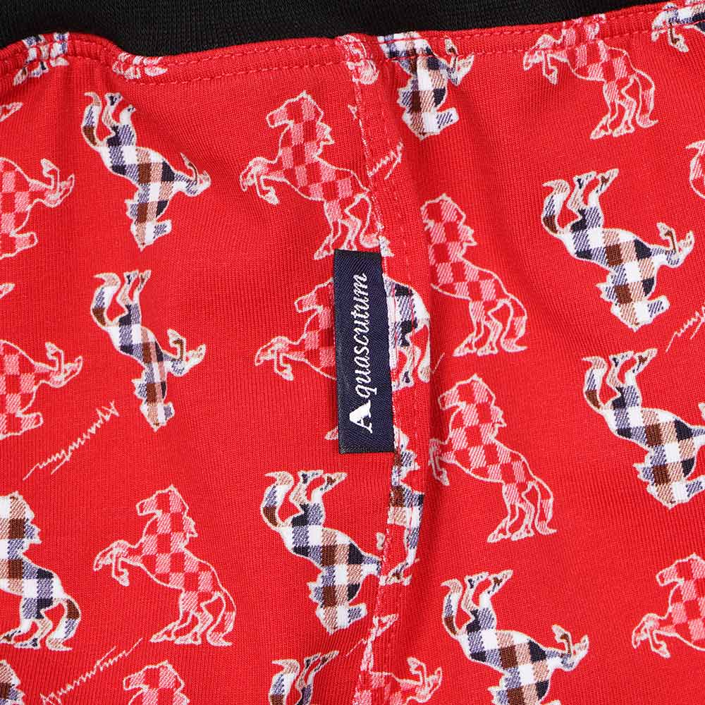 アクアスキュータム Aquascutum AQボクサー／24S／スパンゴム／クラブチ【返品不可商品】 （レッド） レッド