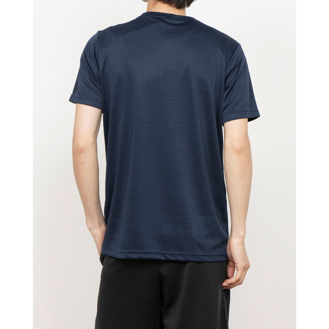 エーディーワン A.D.ONE A.D.ONE メンズ 接触冷感 クルーネックTEE エーディーワン スポーツウェア Tシャツ （ネイビー） ネイビー