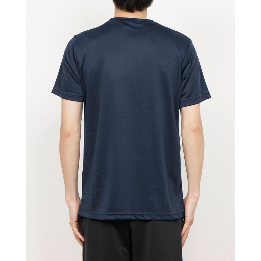 エーディーワン A.D.ONE A.D.ONE メンズ 接触冷感 クルーネックTEE エーディーワン スポーツウェア Tシャツ （ネイビー） ネイビー
