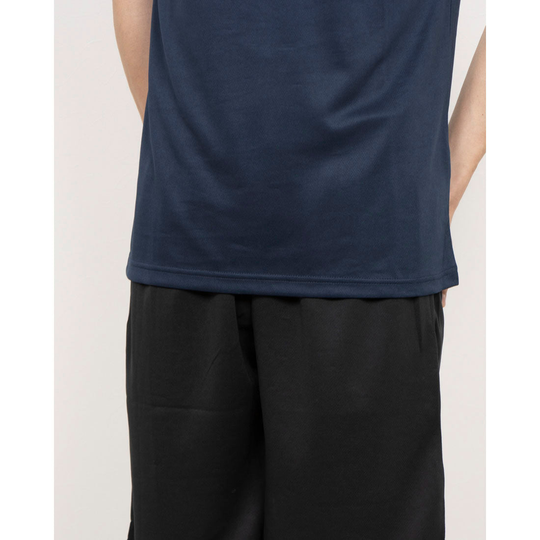 エーディーワン A.D.ONE A.D.ONE メンズ 接触冷感 クルーネックTEE エーディーワン スポーツウェア Tシャツ （ネイビー） ネイビー
