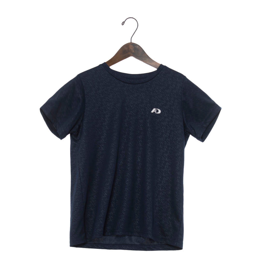エーディーワン A.D.ONE A.D.ONE レディース 吸汗速乾 クルーネックTEE エーディーワン ドライTシャツ （ネイビー） ネイビー