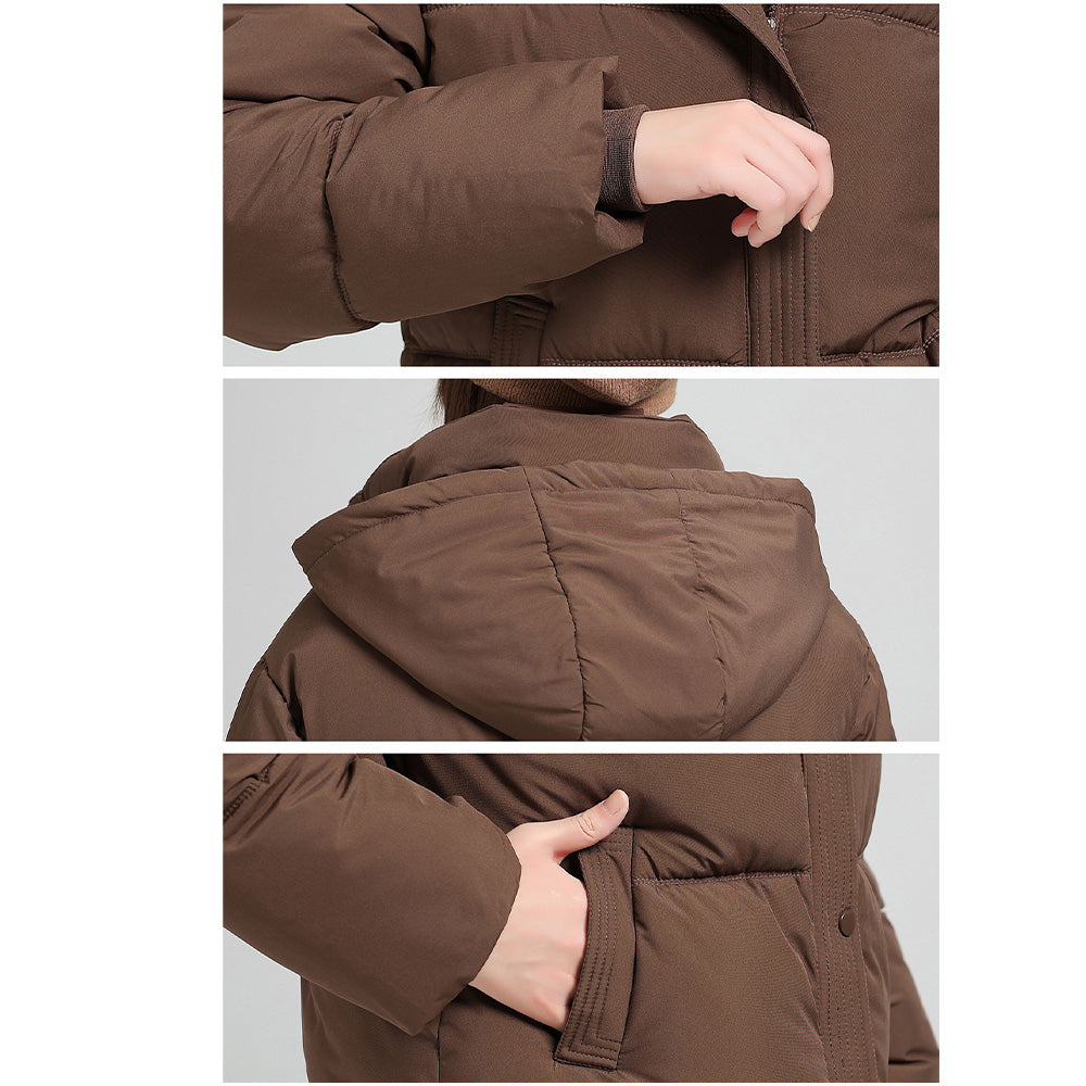 And Kawaii Mid-Weight Short Jacket Hooded Mid-Weight Blouson Short Jacket Autumn Winter
