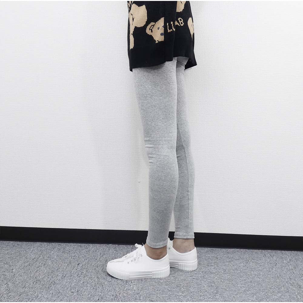 And Kawaii leggings pants for women, warm, fleece lining, stretch pants, skinny pants, elastic waist, plain, bottoms, beautiful legs, stylish, simple