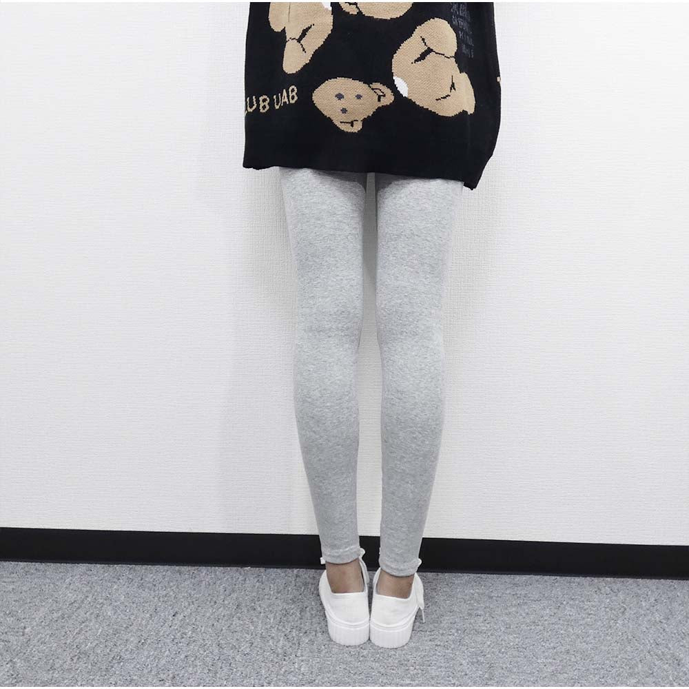 And Kawaii leggings pants for women, warm, fleece lining, stretch pants, skinny pants, elastic waist, plain, bottoms, beautiful legs, stylish, simple