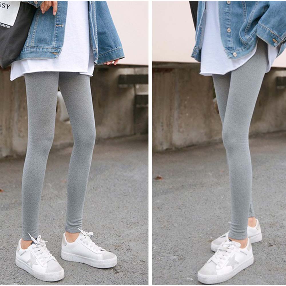 And Kawaii leggings pants for women, warm, fleece lining, stretch pants, skinny pants, elastic waist, plain, bottoms, beautiful legs, stylish, simple