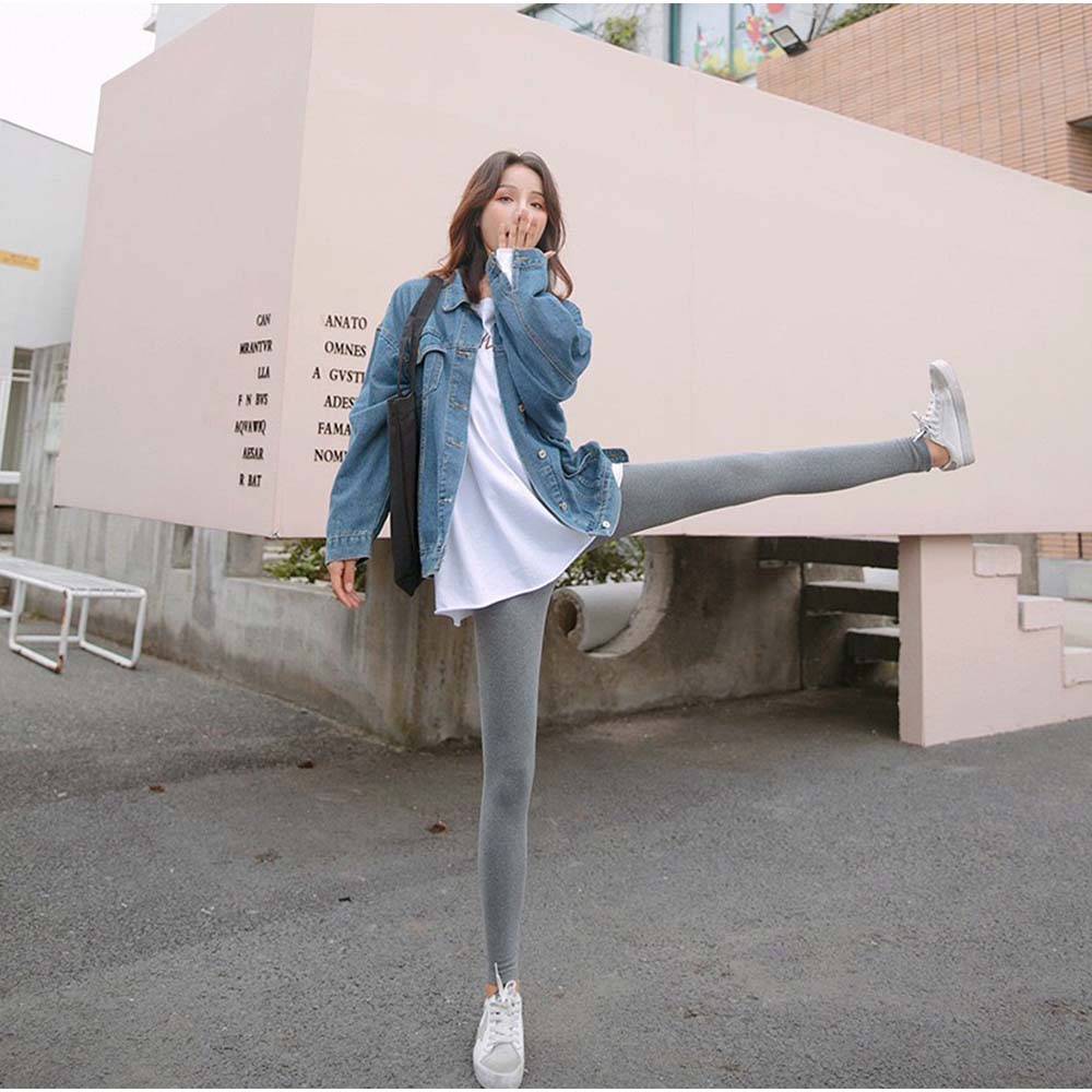 And Kawaii leggings pants for women, warm, fleece lining, stretch pants, skinny pants, elastic waist, plain, bottoms, beautiful legs, stylish, simple
