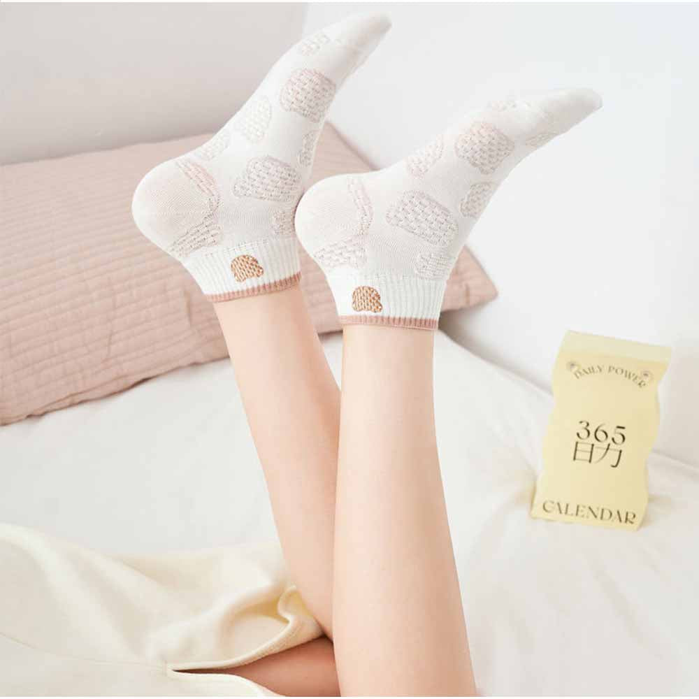 And Kawaii Logo Socks, Small Items, Mixed Set of 5