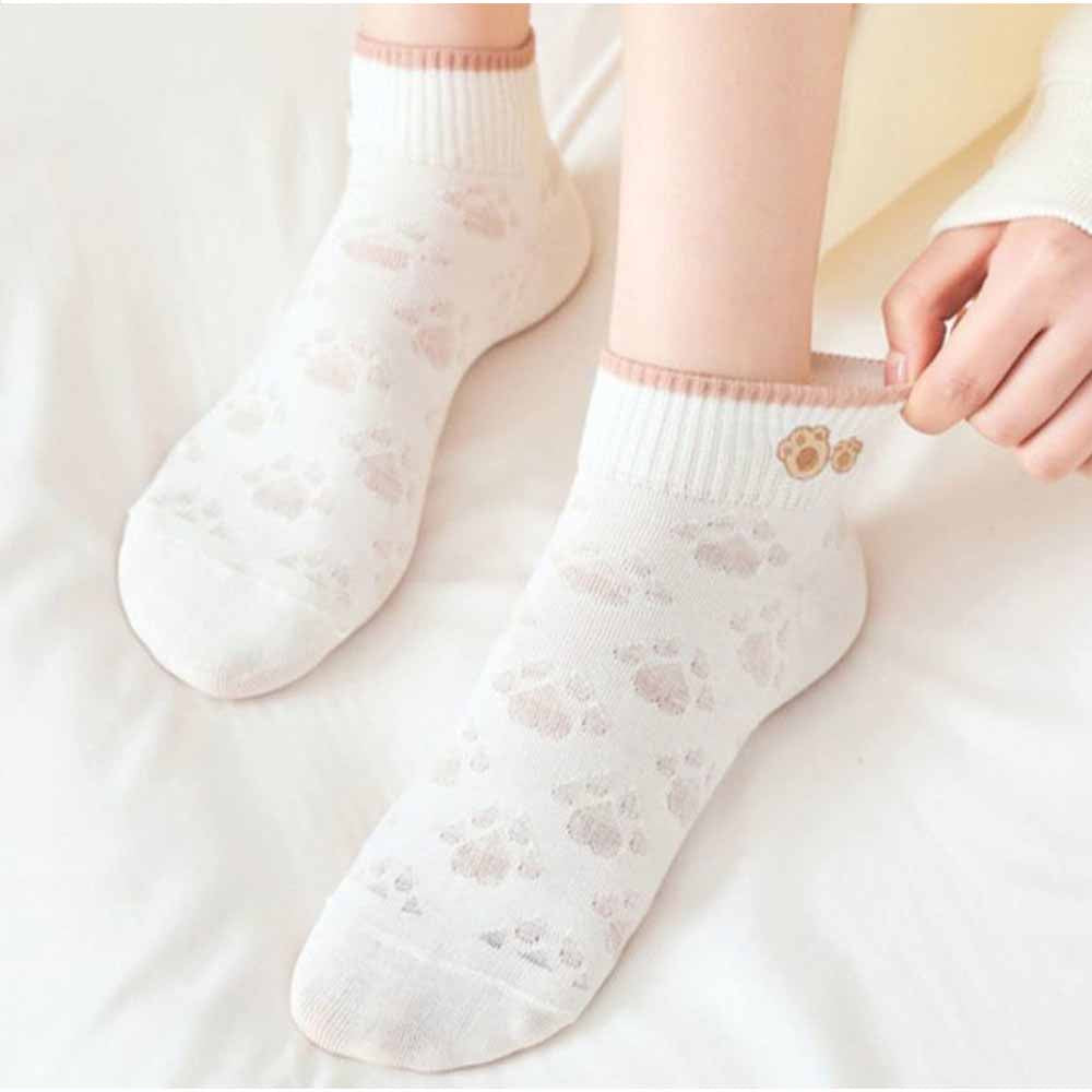 And Kawaii Logo Socks, Small Items, Mixed Set of 5
