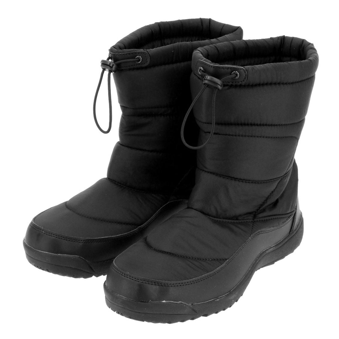 エニーウォーク Anywalk 防寒ダウンブーツ,BLACK