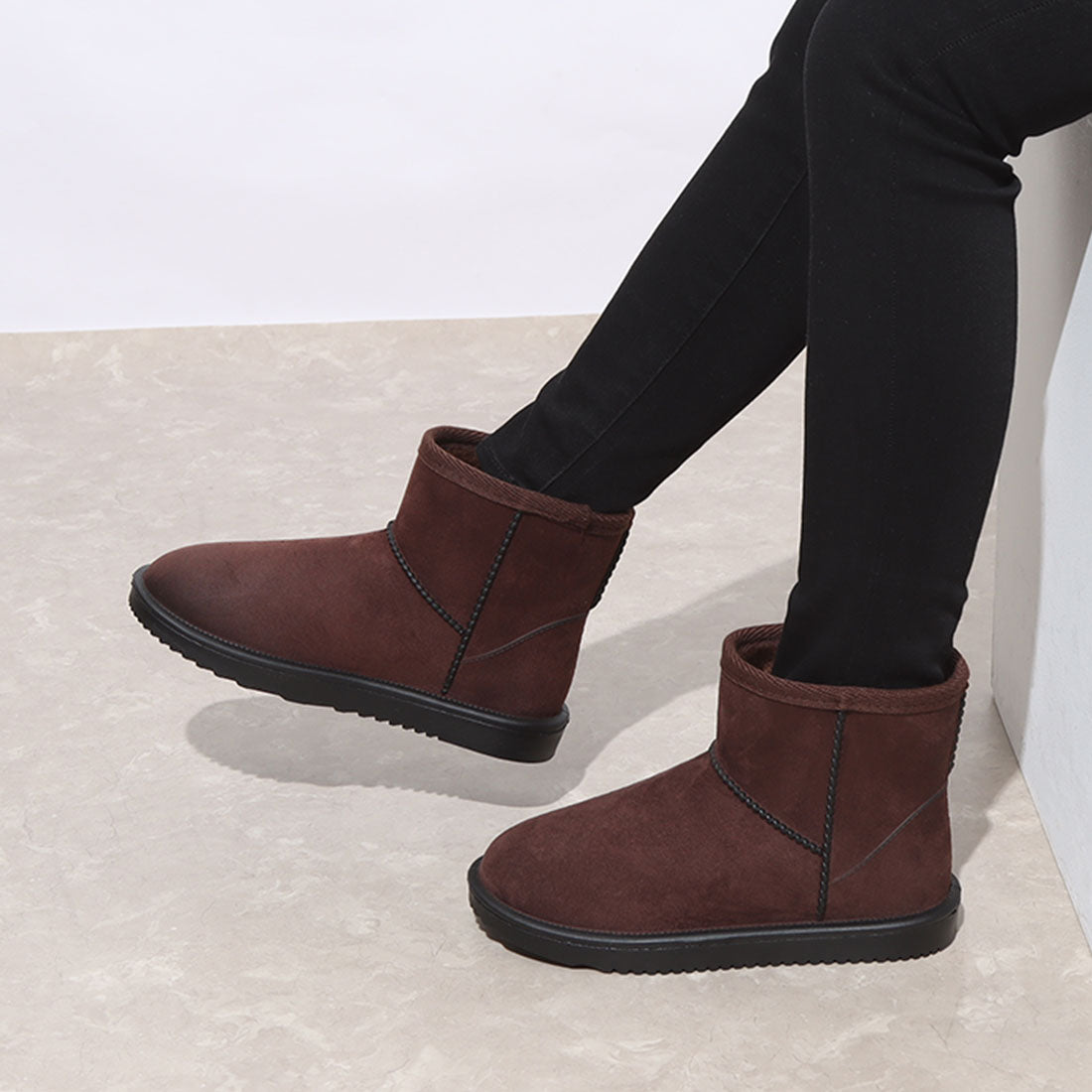 Anywalk Unisex Rain Boots, Snow Boots, Winter Boots, Cold Weather Boots aw_22076
