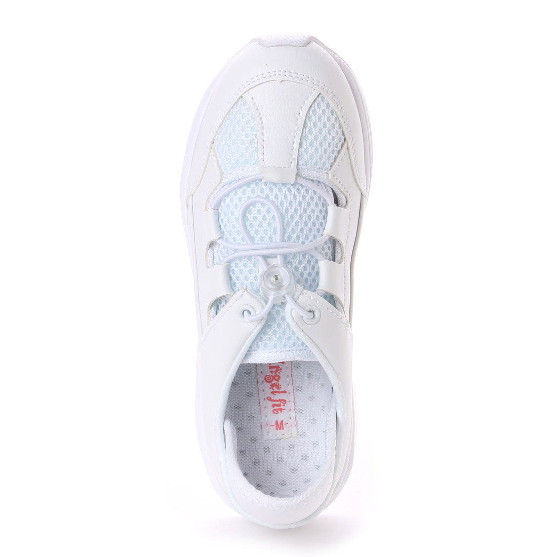 エンジェルフィット Angel FiT ナースサンダル ナースシューズ メディカルシューズ ワークシューズ クロッグスニーカー スリッポン ゴムバンド メッシュ af_16547