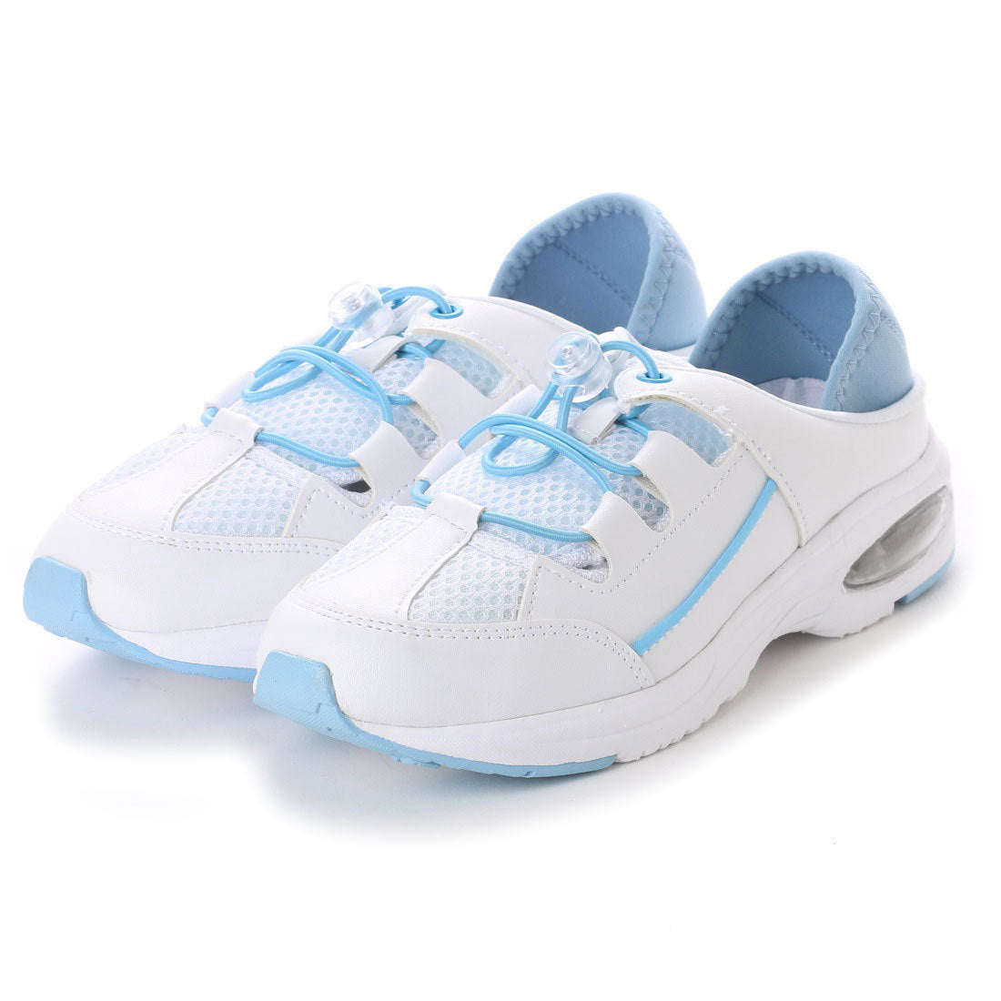 エンジェルフィット Angel FiT ナースサンダル ナースシューズ メディカルシューズ ワークシューズ クロッグスニーカー スリッポン ゴムバンド メッシュ af_16547