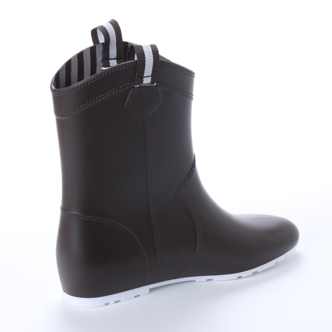 Angel Fit Women's Rain Boots Mid-Length Boots Secret Air In-Heel Simple Rain Boots af_18034