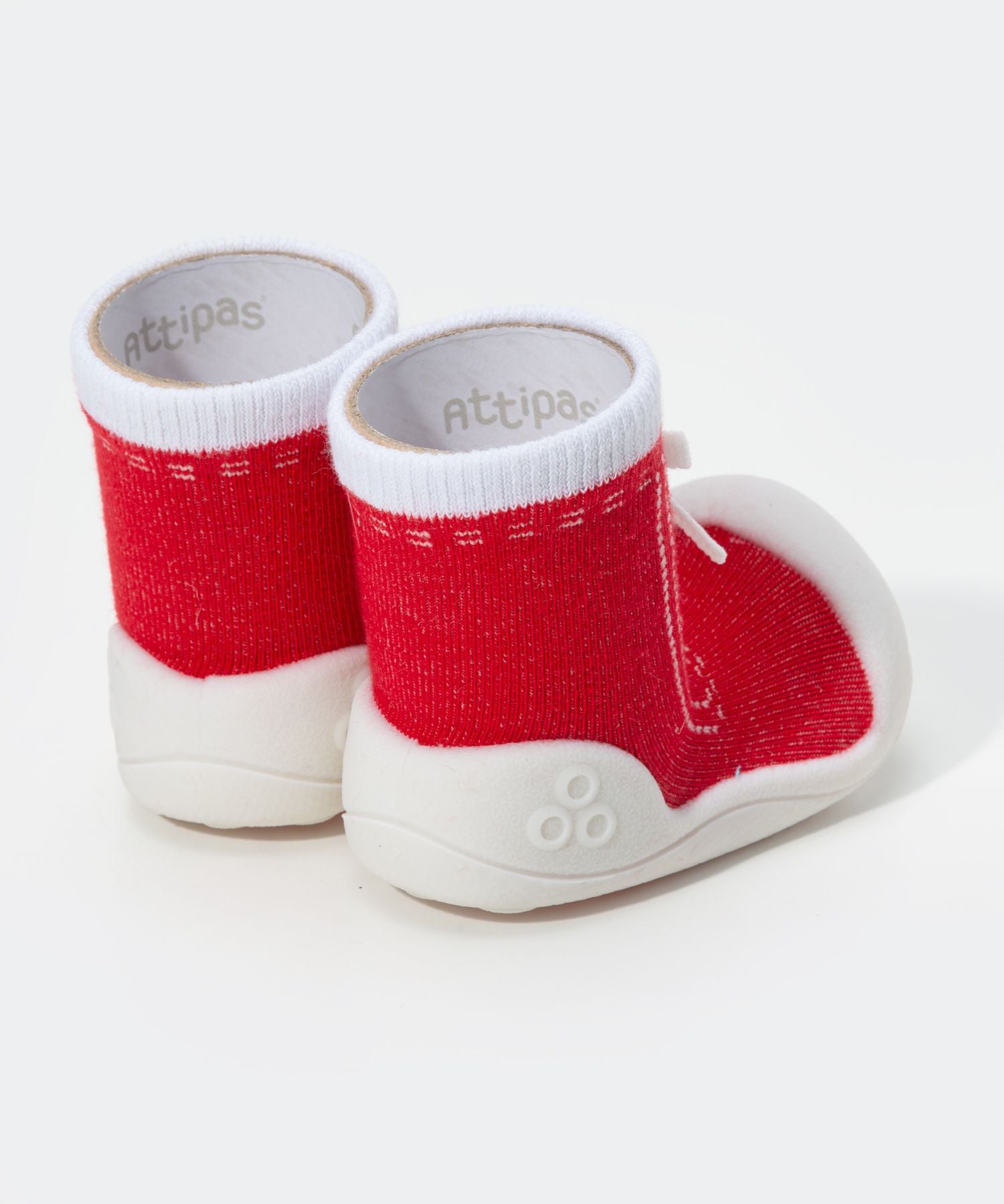 アティパス Attipas Sneakers ベビーシューズ キッズ ソックスシューズ 出産祝い ファーストシューズ 赤ちゃん トレーニングシューズ 女の子 男の子 （レッド） レッド