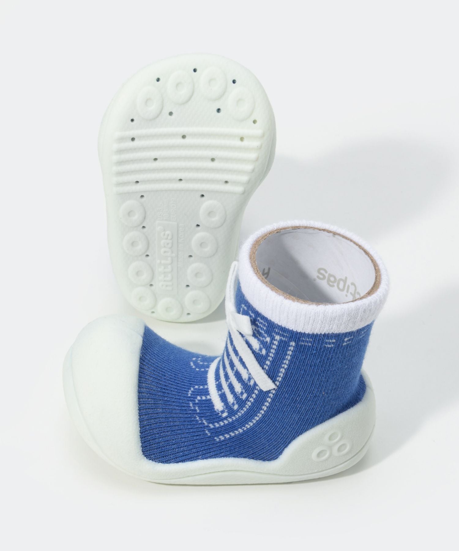 アティパス Attipas Sneakers ベビーシューズ キッズ ソックスシューズ 出産祝い ファーストシューズ 赤ちゃん トレーニングシューズ 女の子 男の子 （レッド） レッド