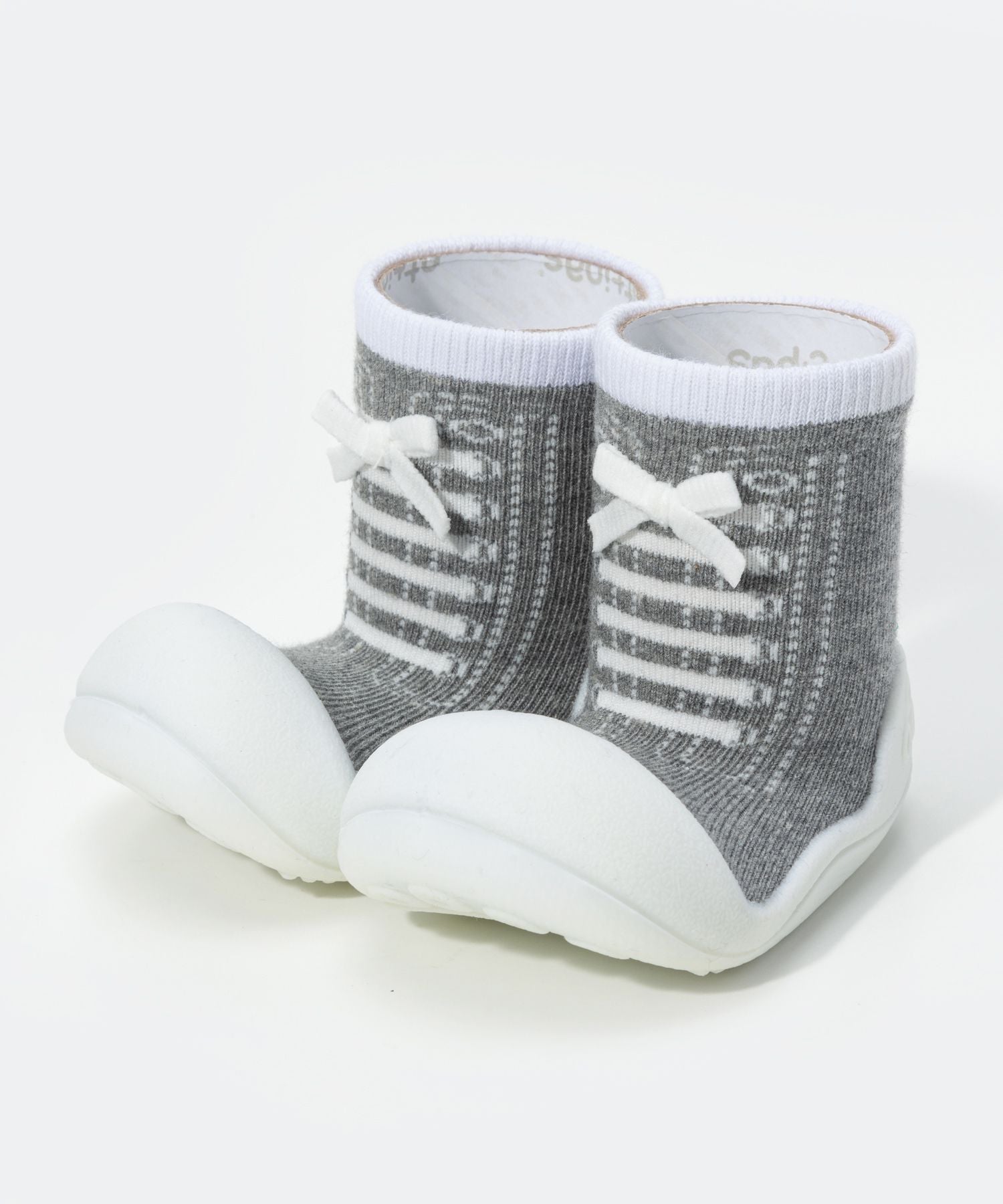 アティパス Attipas Sneakers ベビーシューズ キッズ ソックスシューズ 出産祝い ファーストシューズ 赤ちゃん トレーニングシューズ 女の子 男の子 （グレー） グレー