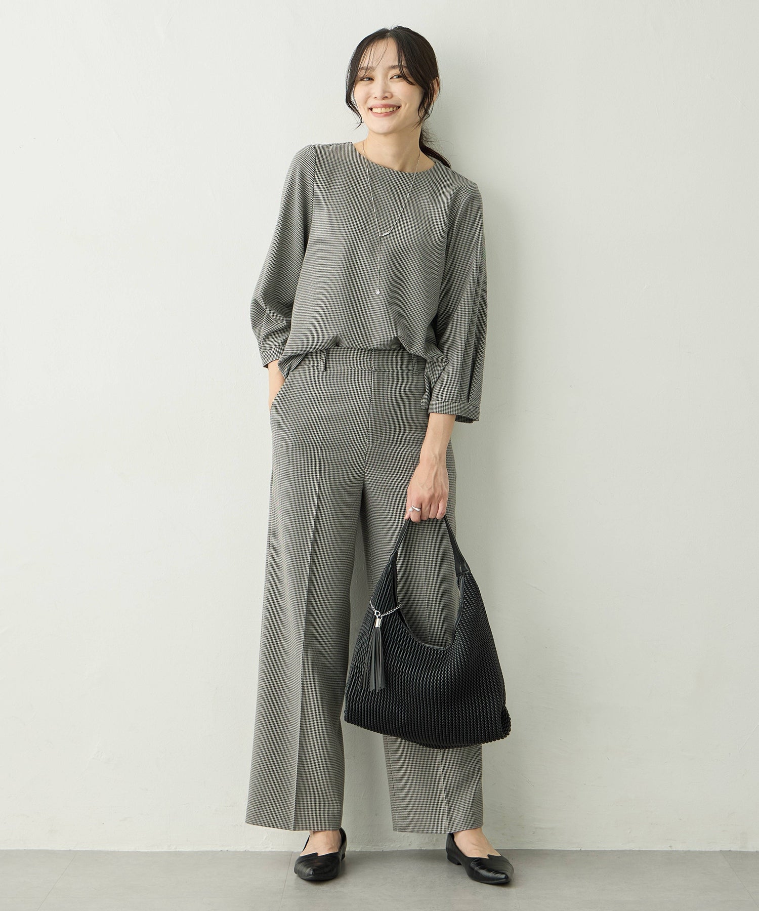 エーシーデザインバイアルファキュービック A/C DESIGN BY ALPHA CUBIC エンボストートバッグ （ブラック） ブラック