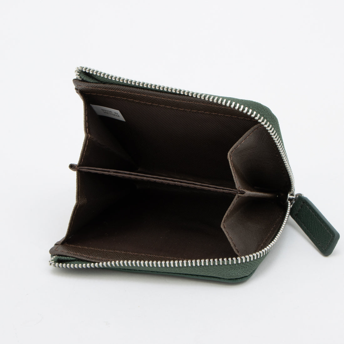 エーシーデザインバイアルファキュービック A/C DESIGN BY ALPHA CUBIC 小銭入れ メンズ 本革 ファスナー コインケース L字 コンパクト財布 シンプル ベーシック （グリーン） グリーン