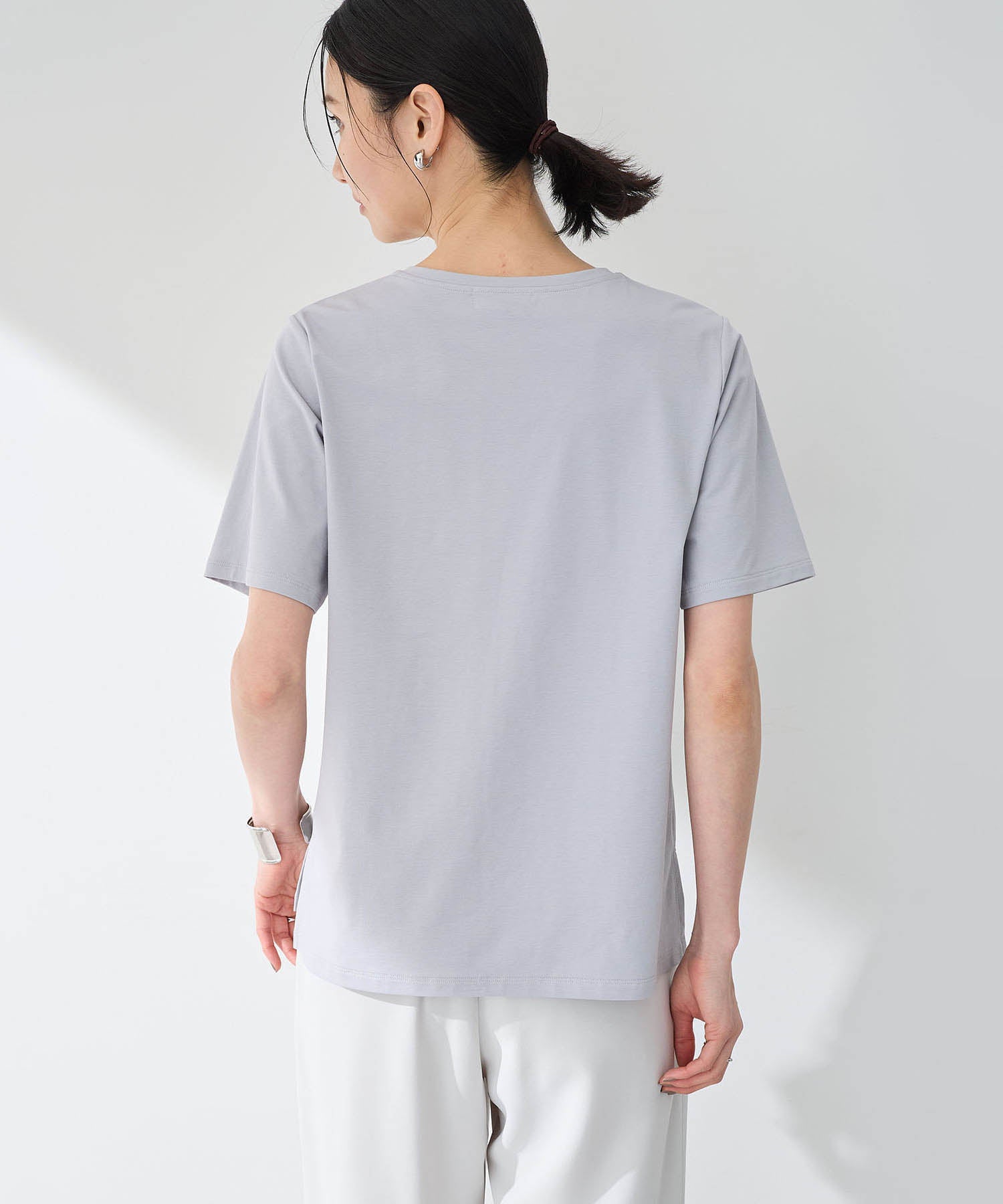エーシーデザインバイアルファキュービック A/C DESIGN BY ALPHA CUBIC グラフィックTシャツ【接触冷感・UVカット】 （オフホワイト） オフホワイト