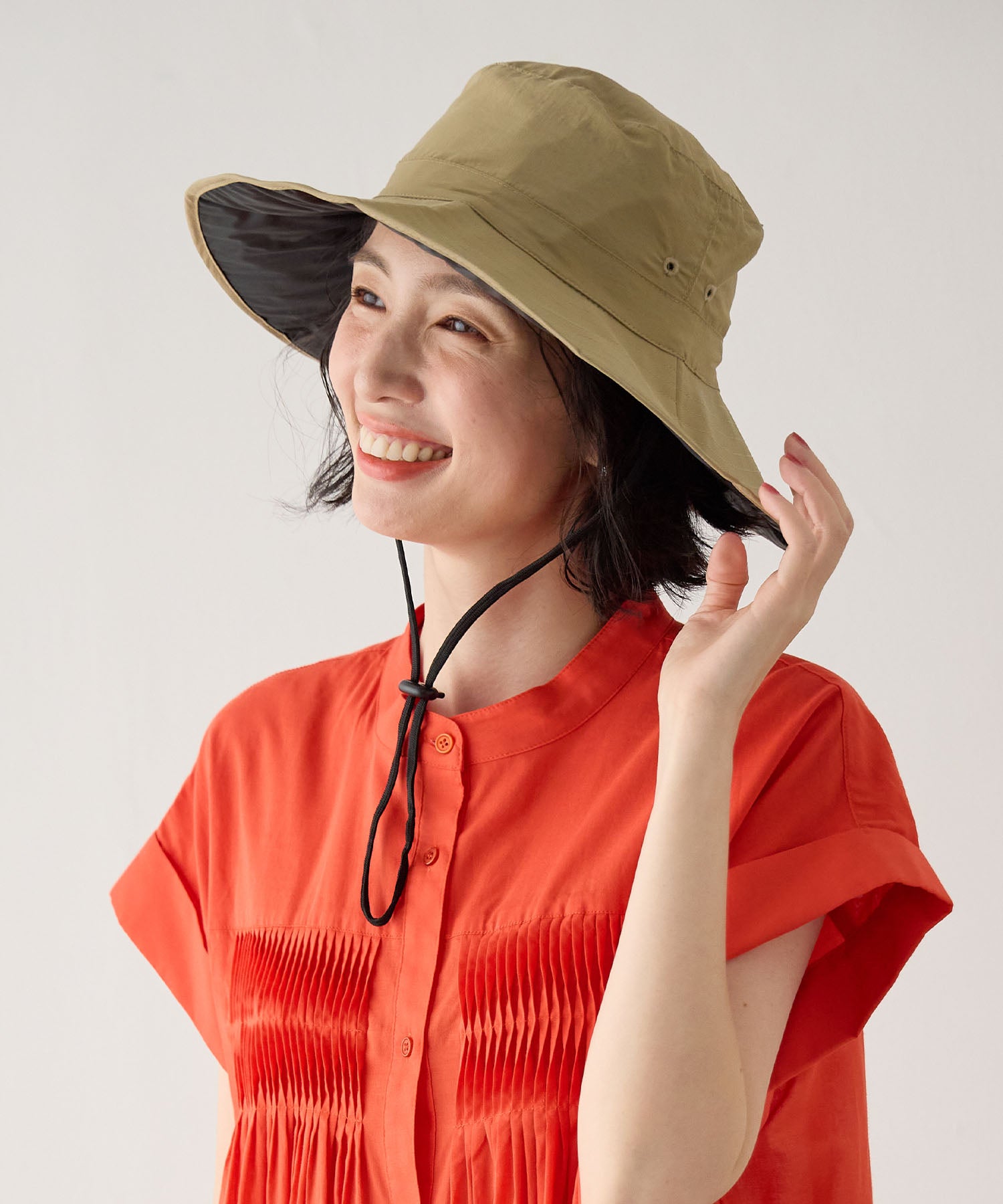 エーシーデザインバイアルファキュービック A/C DESIGN BY ALPHA CUBIC 【Wpc.】UVカットサファリハット【UVカット率100％ 遮光率100％ UPF50＋ 紫外線対策 洗濯機OK】 （ベージュ） ベージュ
