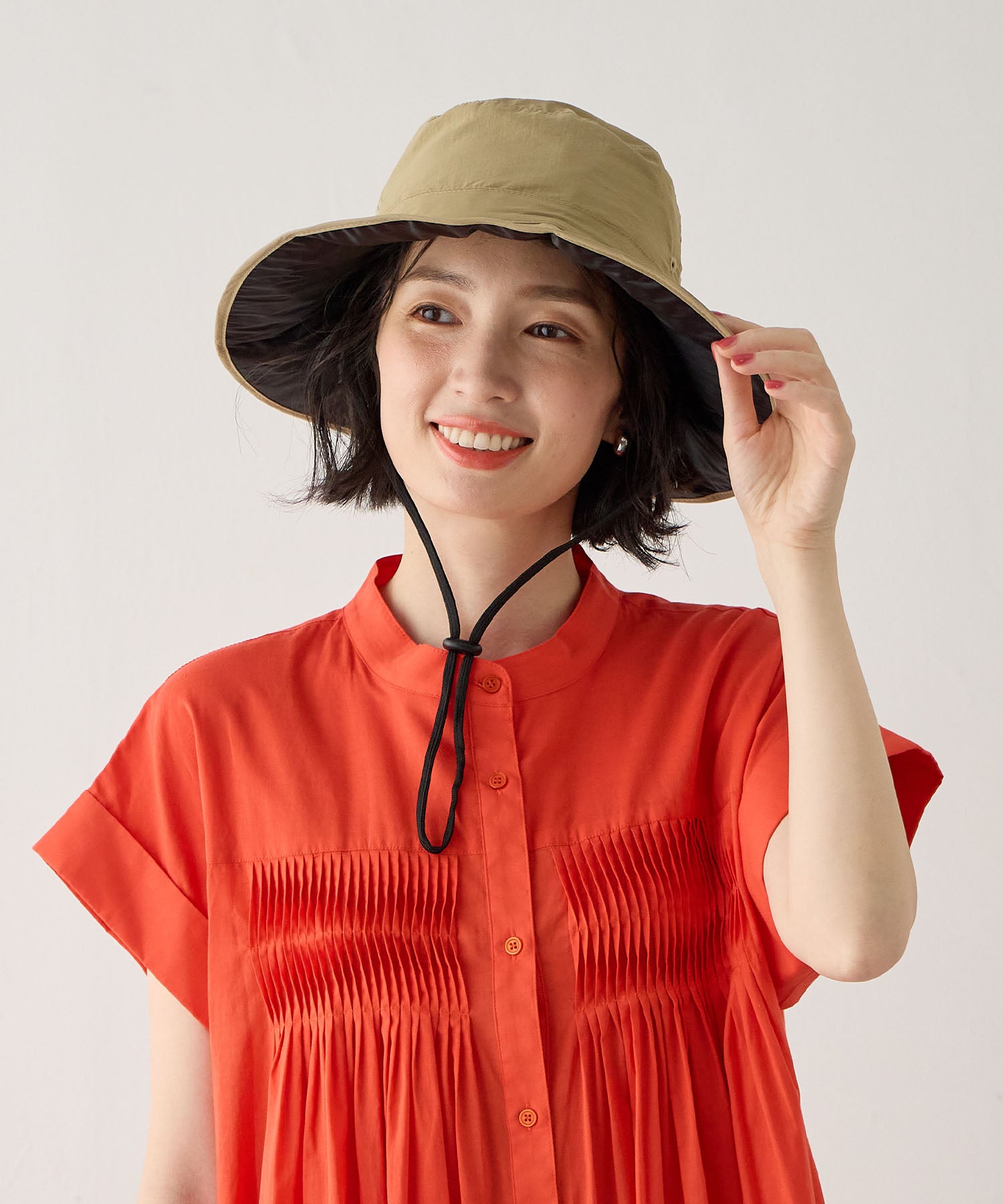 エーシーデザインバイアルファキュービック A/C DESIGN BY ALPHA CUBIC 【Wpc.】UVカットサファリハット【UVカット率100％ 遮光率100％ UPF50＋ 紫外線対策 洗濯機OK】 （ベージュ） ベージュ