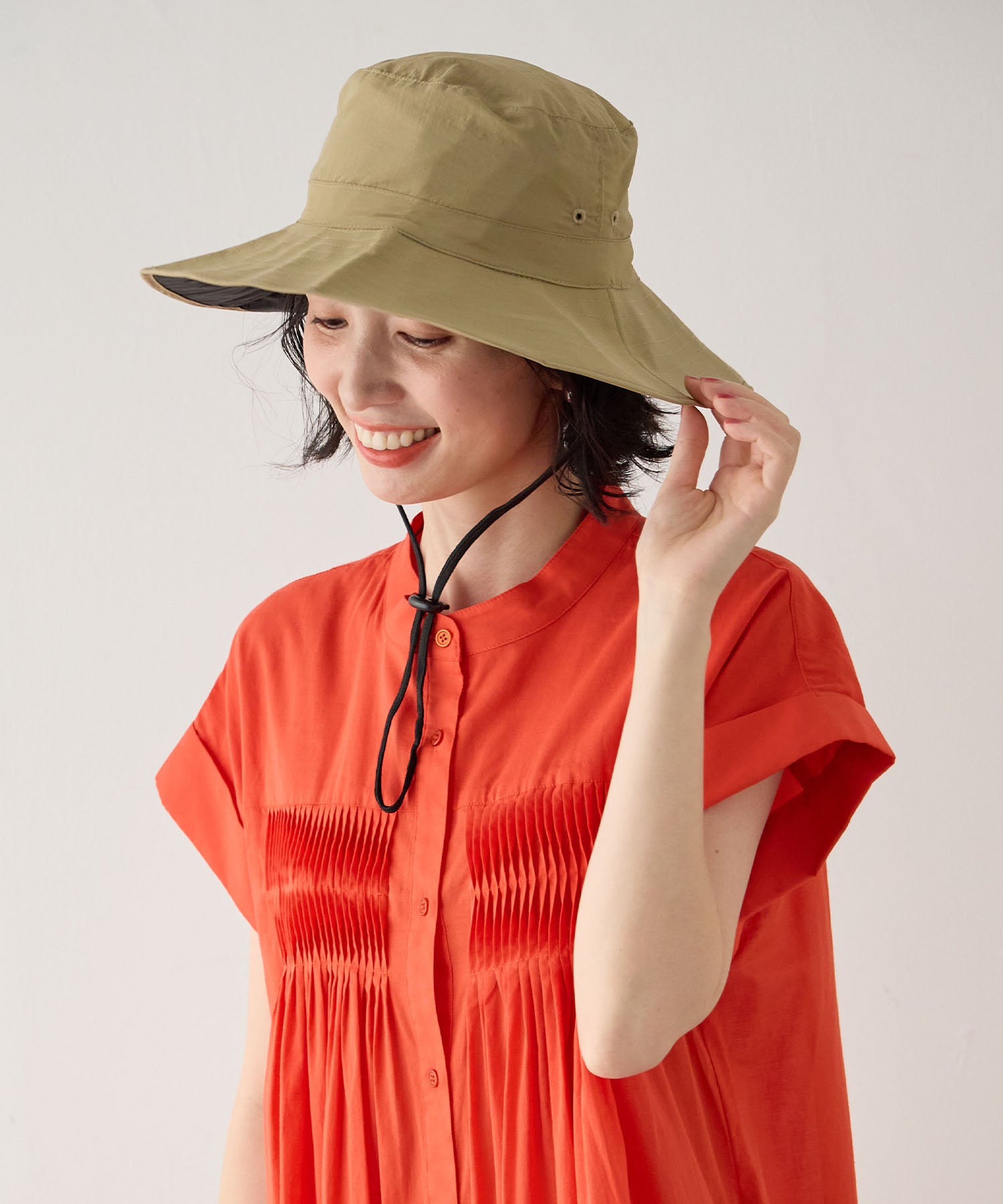 エーシーデザインバイアルファキュービック A/C DESIGN BY ALPHA CUBIC 【Wpc.】UVカットサファリハット【UVカット率100％ 遮光率100％ UPF50＋ 紫外線対策 洗濯機OK】 （ベージュ） ベージュ