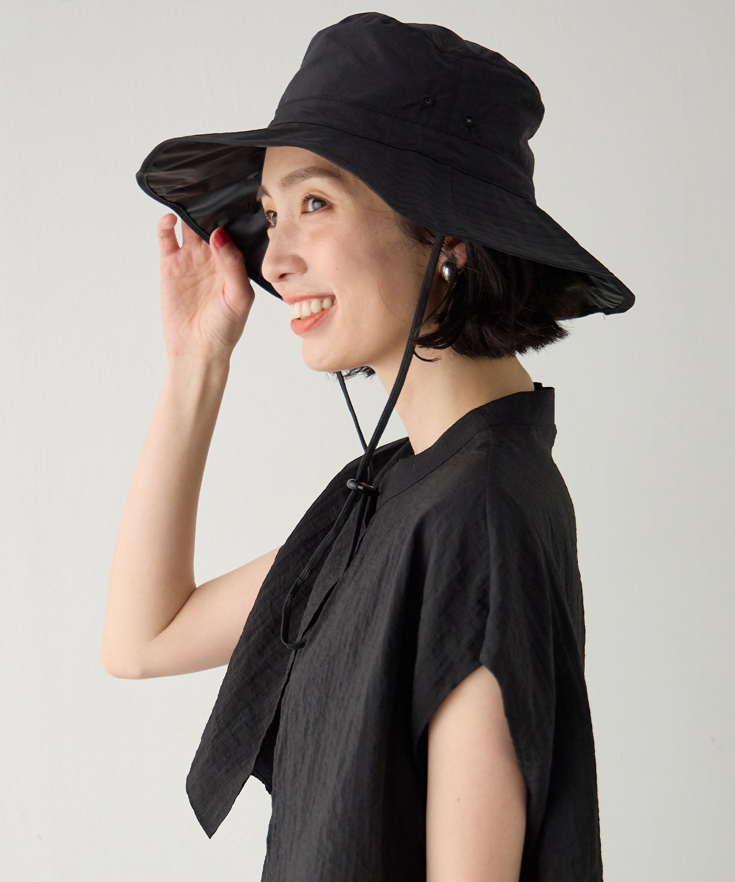 エーシーデザインバイアルファキュービック A/C DESIGN BY ALPHA CUBIC 【Wpc.】UVカットサファリハット【UVカット率100％ 遮光率100％ UPF50＋ 紫外線対策 洗濯機OK】 （ベージュ） ベージュ