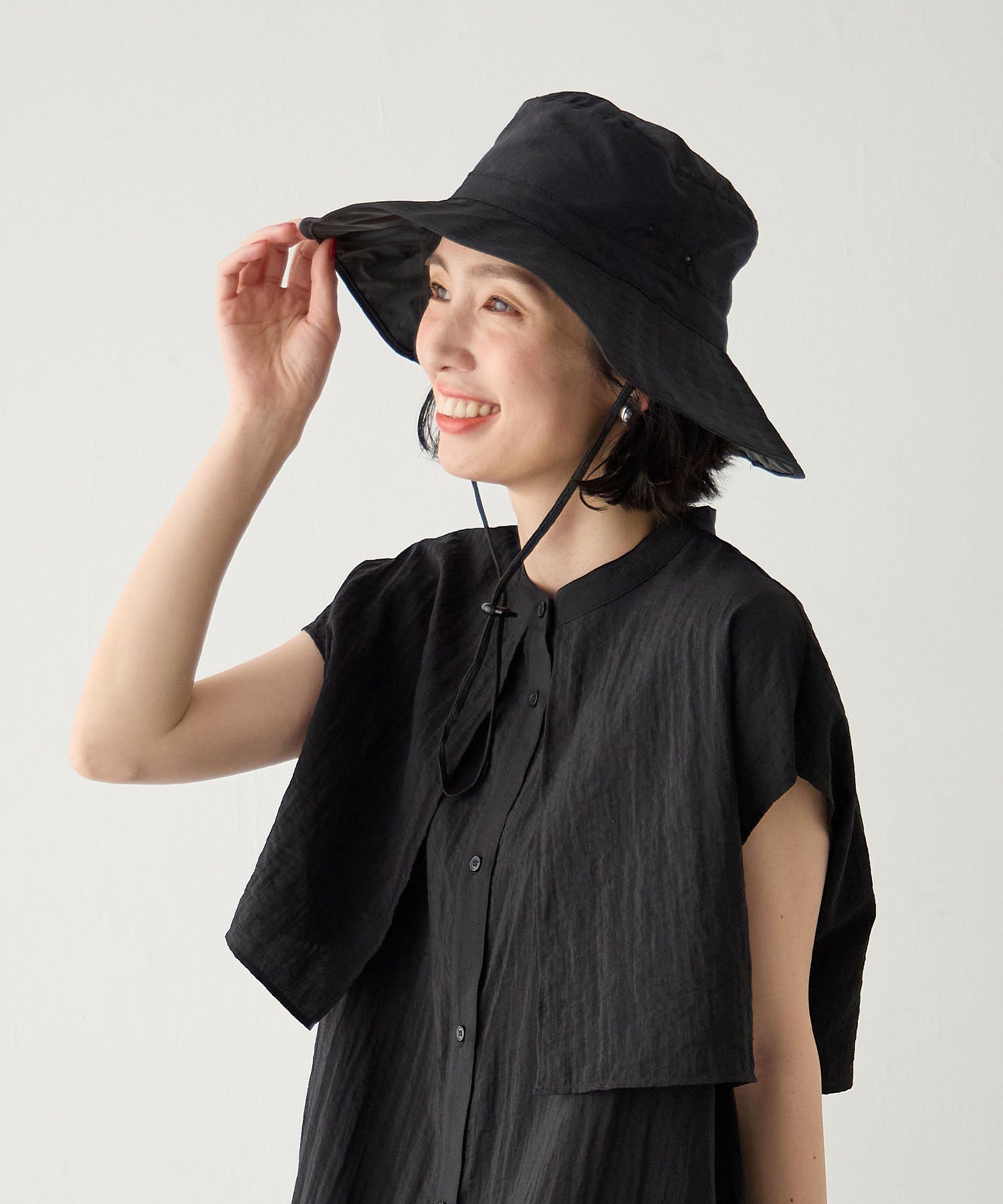 エーシーデザインバイアルファキュービック A/C DESIGN BY ALPHA CUBIC 【Wpc.】UVカットサファリハット【UVカット率100％ 遮光率100％ UPF50＋ 紫外線対策 洗濯機OK】 （ベージュ） ベージュ