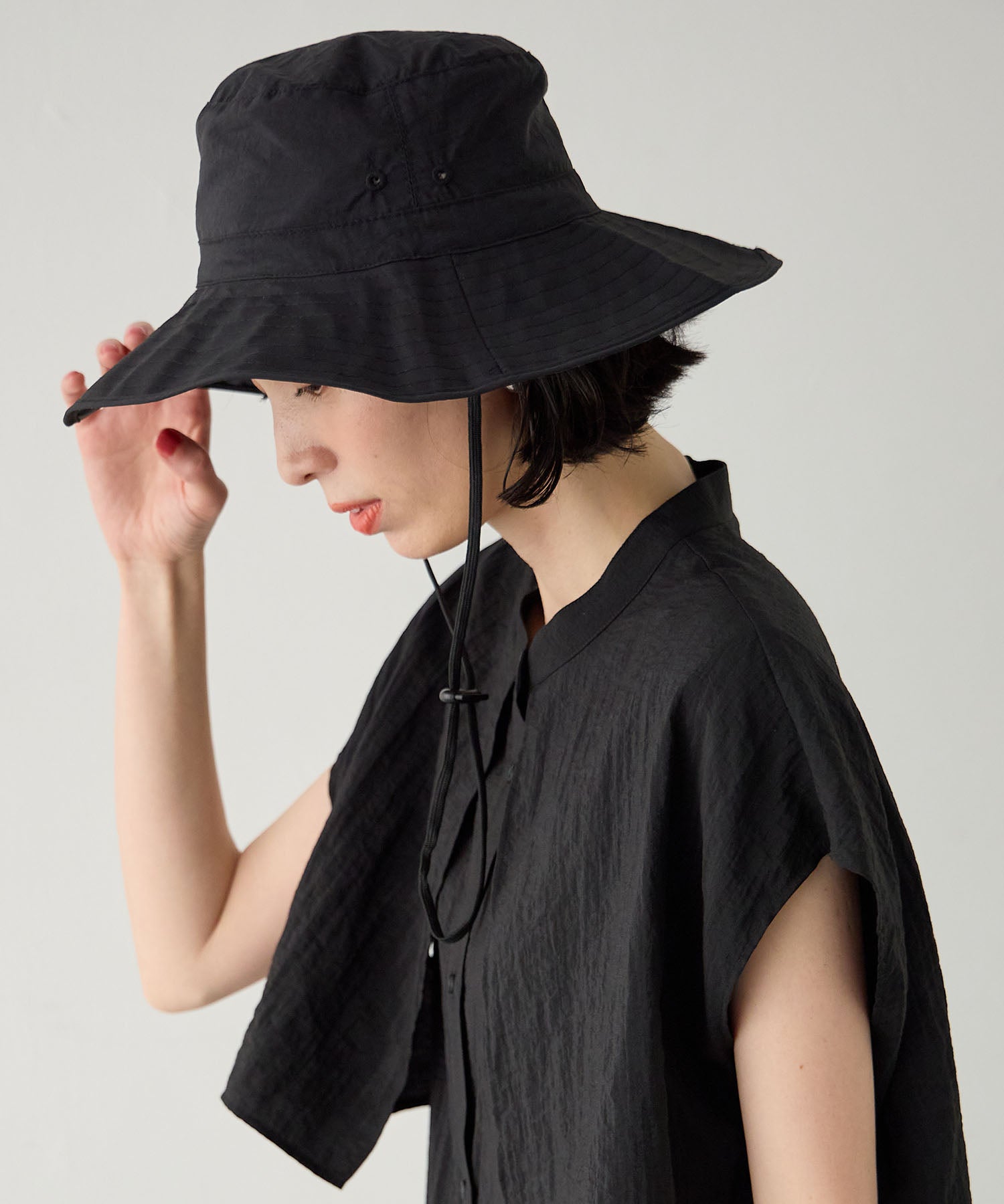 エーシーデザインバイアルファキュービック A/C DESIGN BY ALPHA CUBIC 【Wpc.】UVカットサファリハット【UVカット率100％ 遮光率100％ UPF50＋ 紫外線対策 洗濯機OK】 （ベージュ） ベージュ